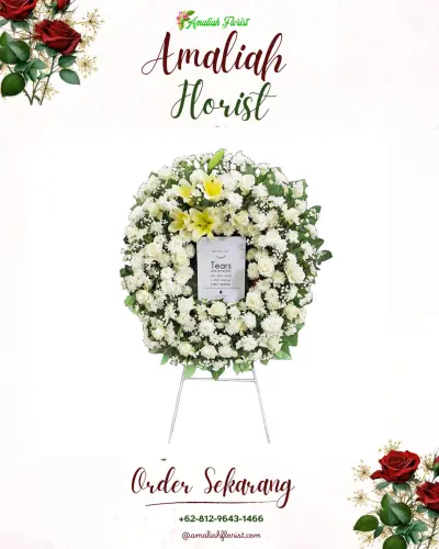 Krans Bunga Duka Cita cilegon